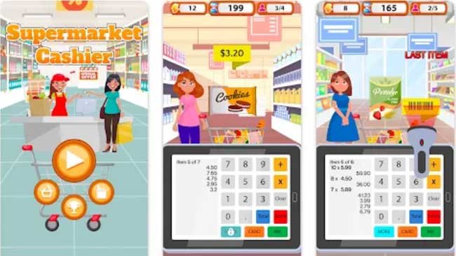 Fitur-fitur Unggulan Supermarket Cashier Simulator Mod Apk