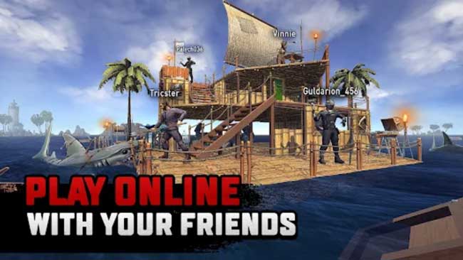 Link Download Survival on Raft Multiplayer Mod Apk Terbaru 2023